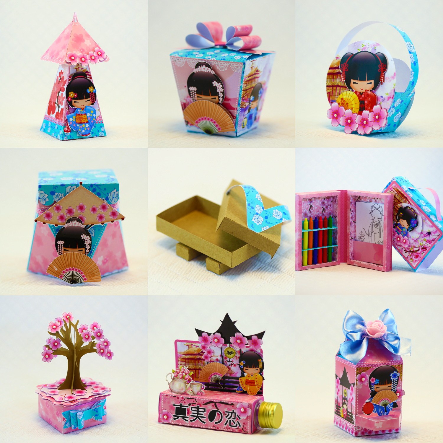 KOKESHI 3 Arquivo de Corte Kokeshi 3 - Imagem 1