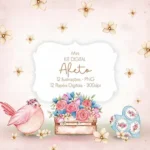 Kit Digital Afeto Floral Passarinho