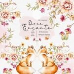 Kit Digital Jardim Doce Encanto