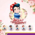 Kit Digital Feliz Dia das Mulheres