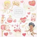 Kit Digital Dia dos Namorados O Amor Está no Ar