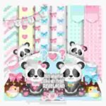 Kit Digital Urso Panda