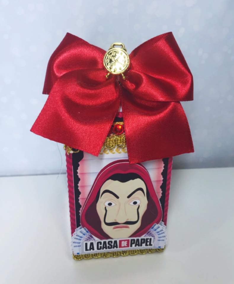 LA CASA DE PAPEL 10 Arquivo de Corte La Casa de Papel 10 - Imagem 1