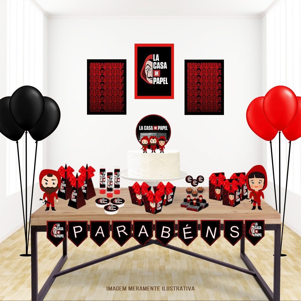 LA CASA DE PAPEL 5 Arquivo de Corte La Casa de Papel 5 - Imagem 1