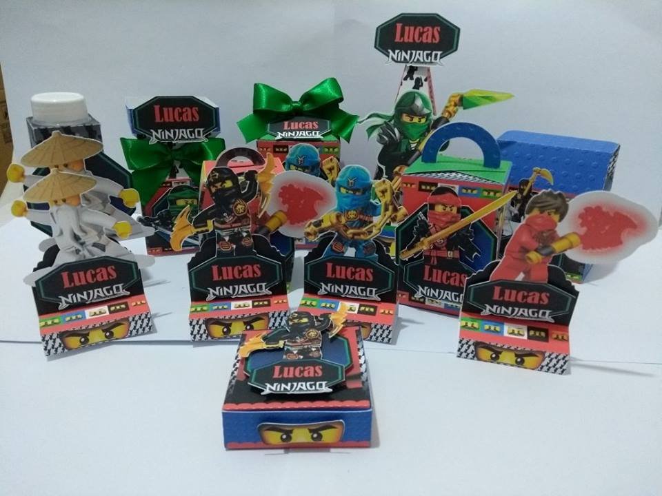 LEGO NINJAGO 1 Arquivo de Corte Lego Ninjago 1 - Imagem 1