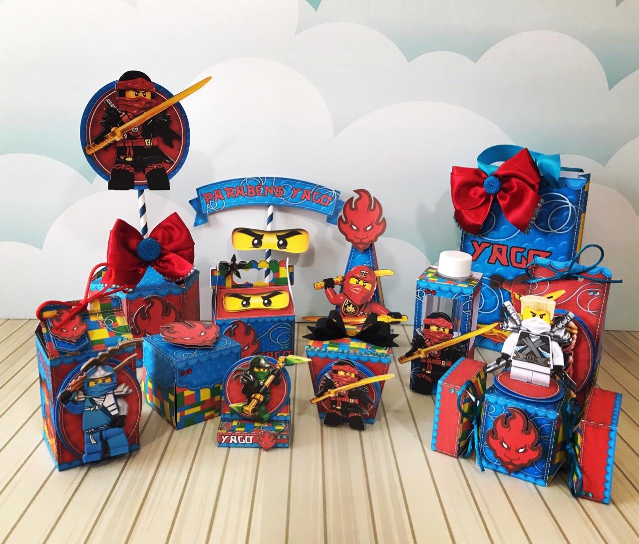 LEGO NINJAGO 3 Arquivo de Corte Lego Ninjago 3 - Imagem 1