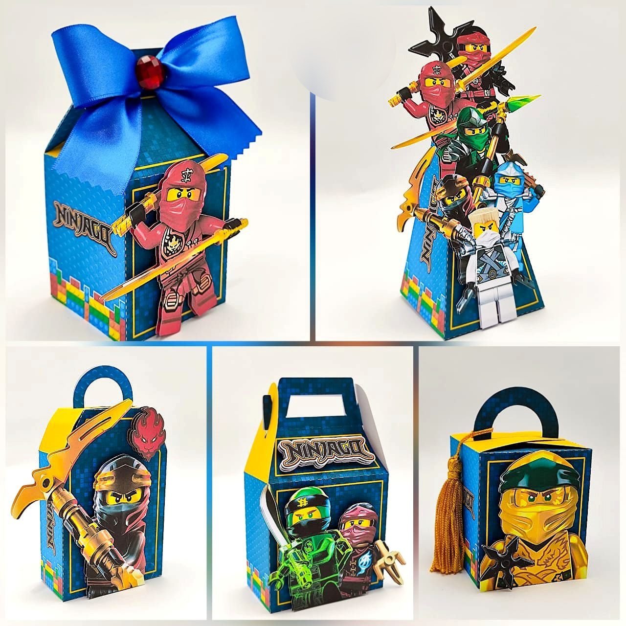 LEGO NINJAGO 4 Arquivo de Corte Lego Ninjago 4 - Imagem 1