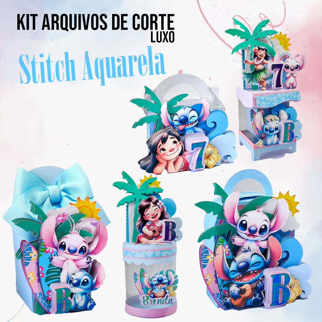 LILO E STITCH 18 Arquivo de corte Lilo e Stitch 18 - Imagem 1