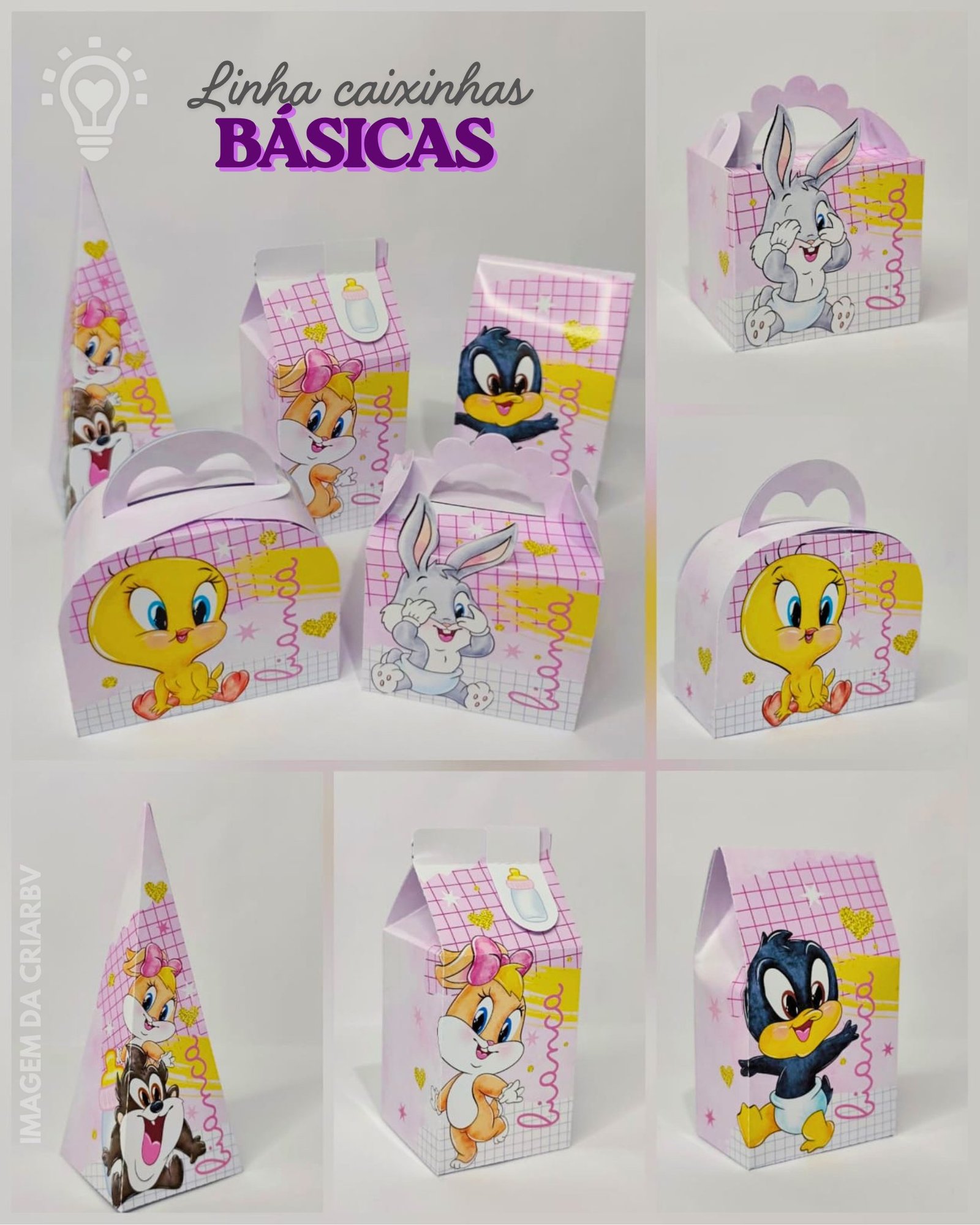 LOONEY TUNES 22 Arquivo de corte baby looney tunes 22 - Imagem 1