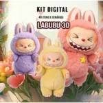 Kit Digital Labubu 3D