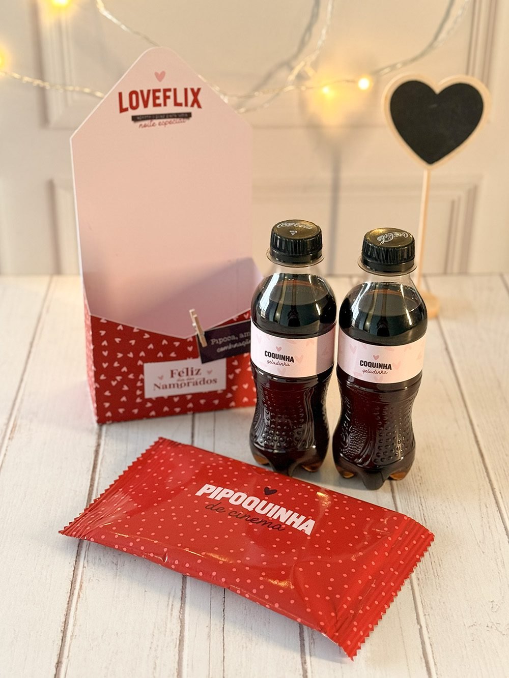 Loveflix Arquivo Dia dos Namorados Kit Cinema Loveflix - Imagem 1