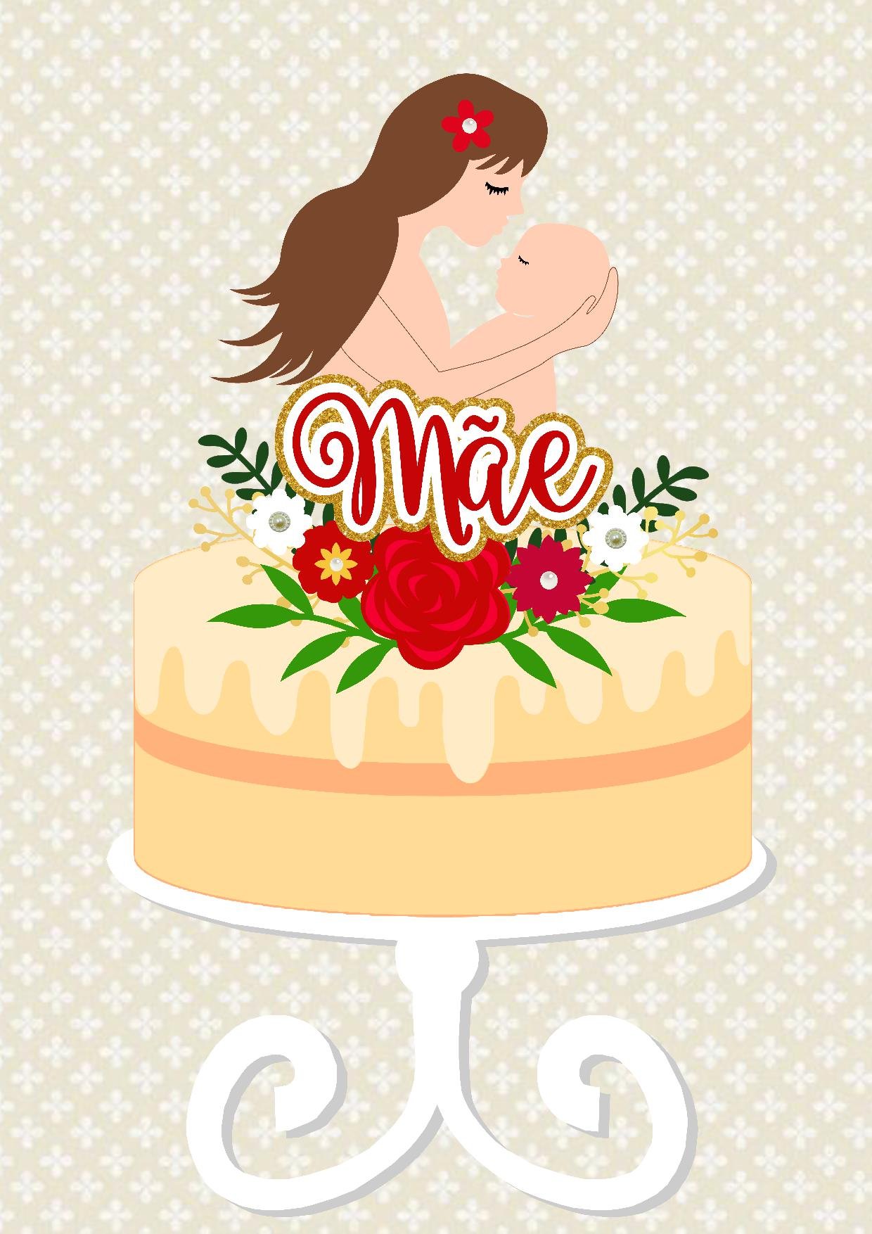 MÃE E BEBÊ FLORALL Arquivo topo Mãe e Bebê - Imagem 1