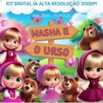 Kit Digital MASHA E O URSO.