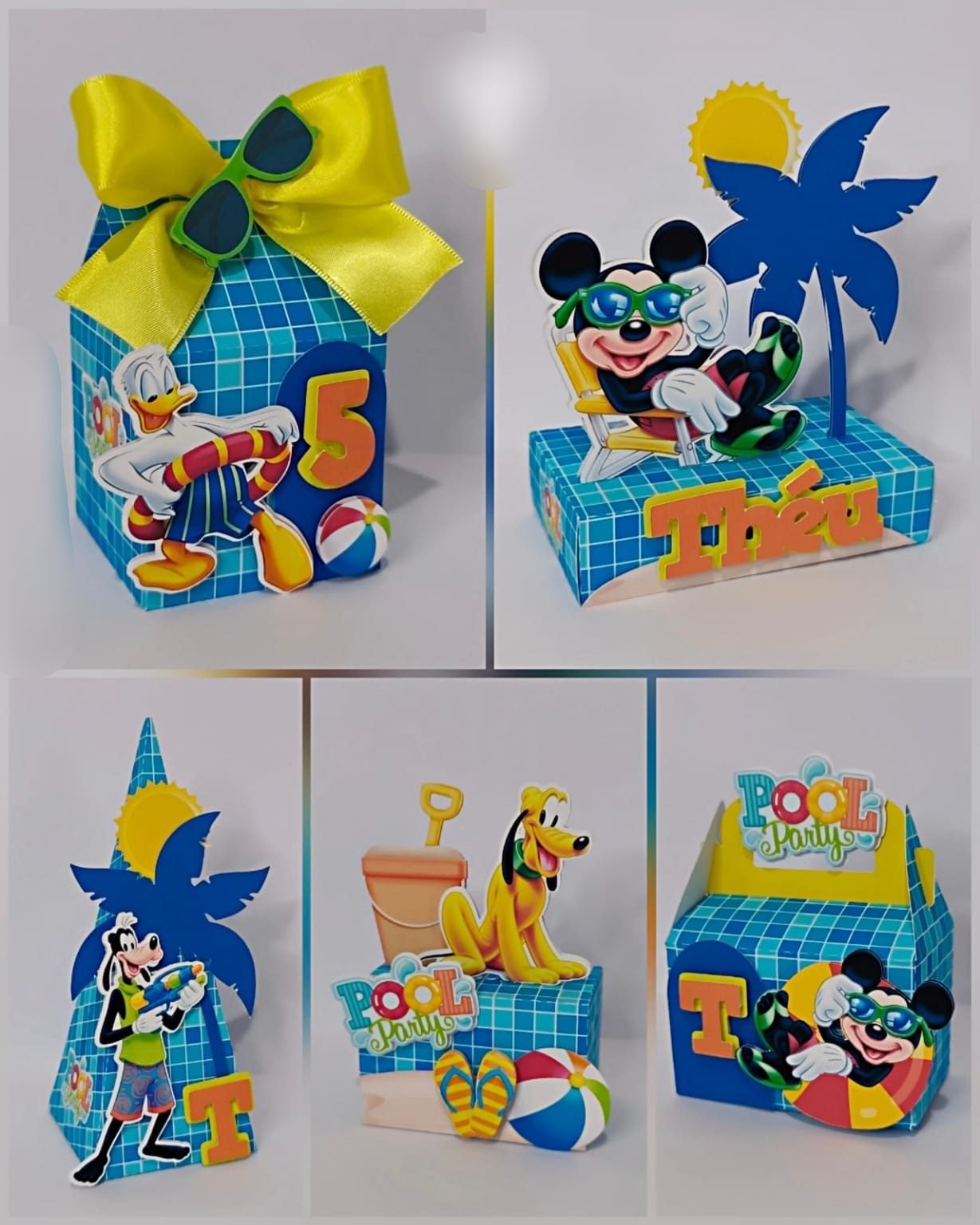 MICKEY 117 Arquivo de Corte Mickey Praia 117 - Imagem 1