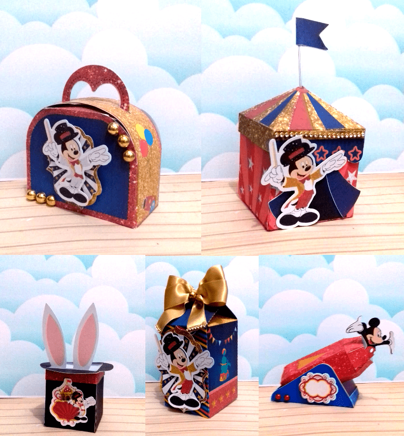 MICKEY 22 Arquivo de Corte Mickey Circo 22 - Imagem 1