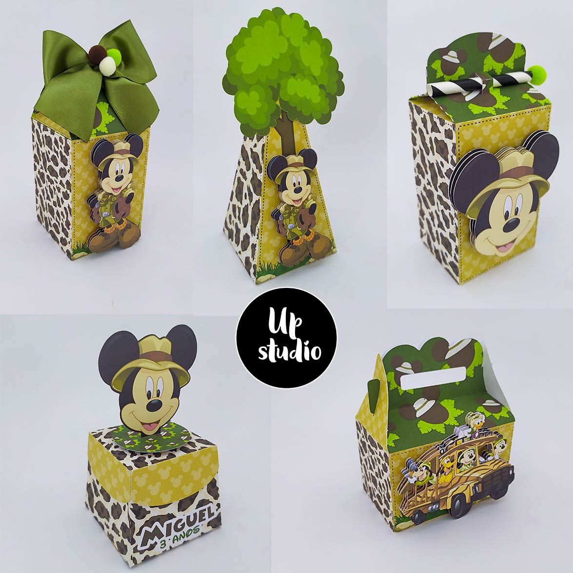 MICKEY 87 Arquivo de Corte Mickey Safari 87 - Imagem 1