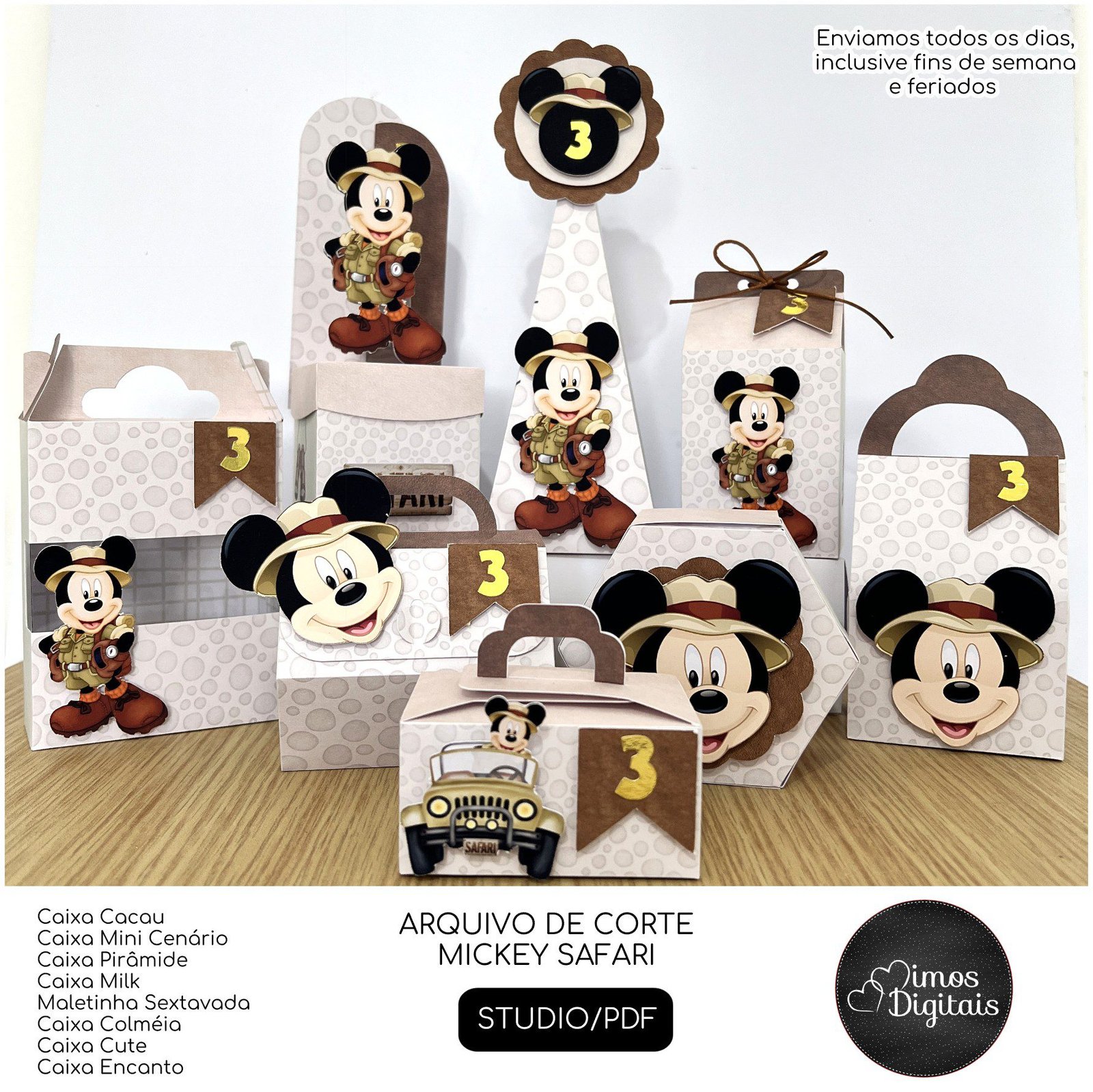 MICKEY 97 Arquivo de corte mickey 97 - Imagem 1