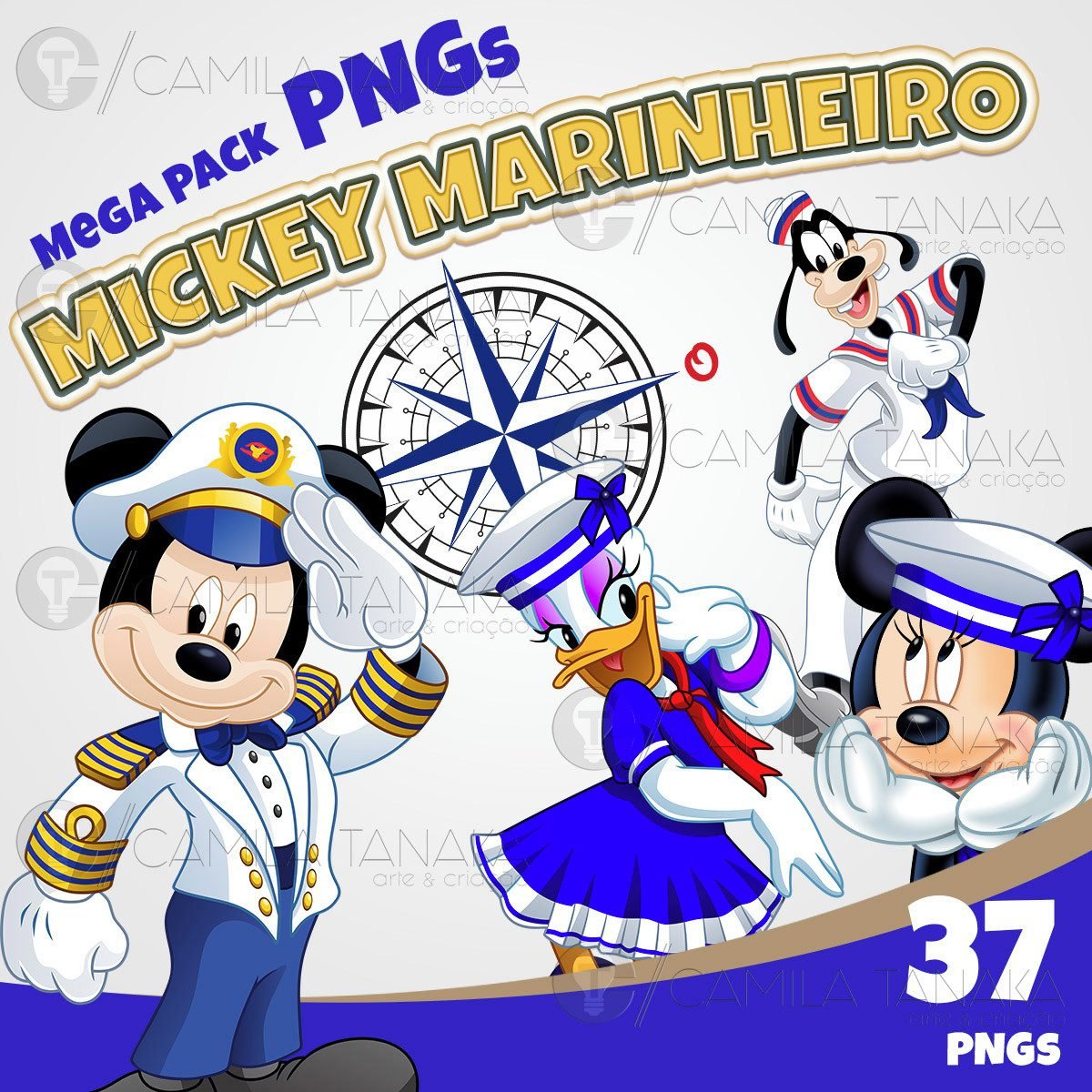 MICKEY MARINHEIRO Kit Digital Mickey Marinherio - Imagem 1