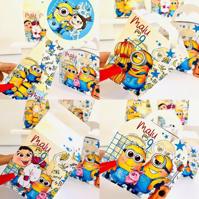 MINIONS 18 Arquivo de corte minions 18 - Imagem 1