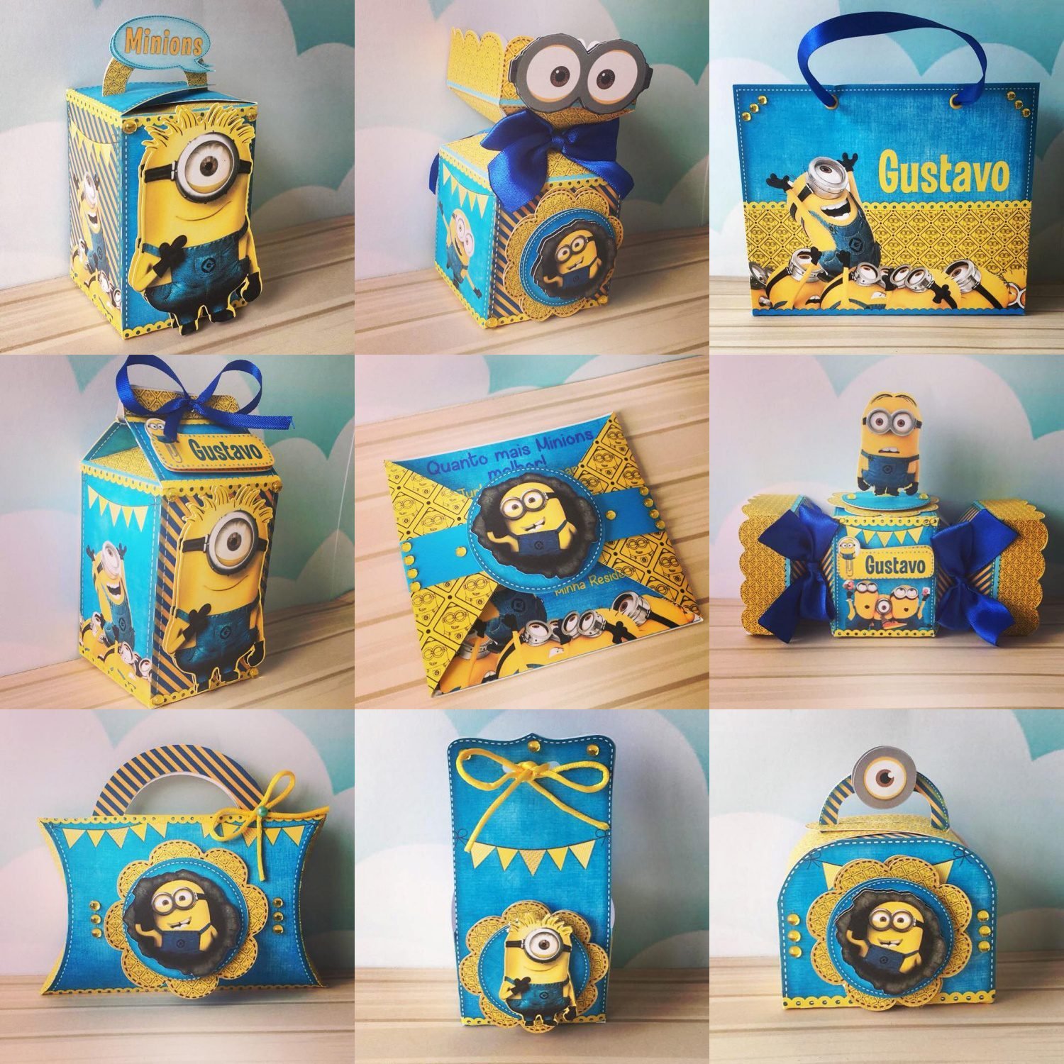 MINIONS 4 Arquivo de Corte Minions 4 - Imagem 1