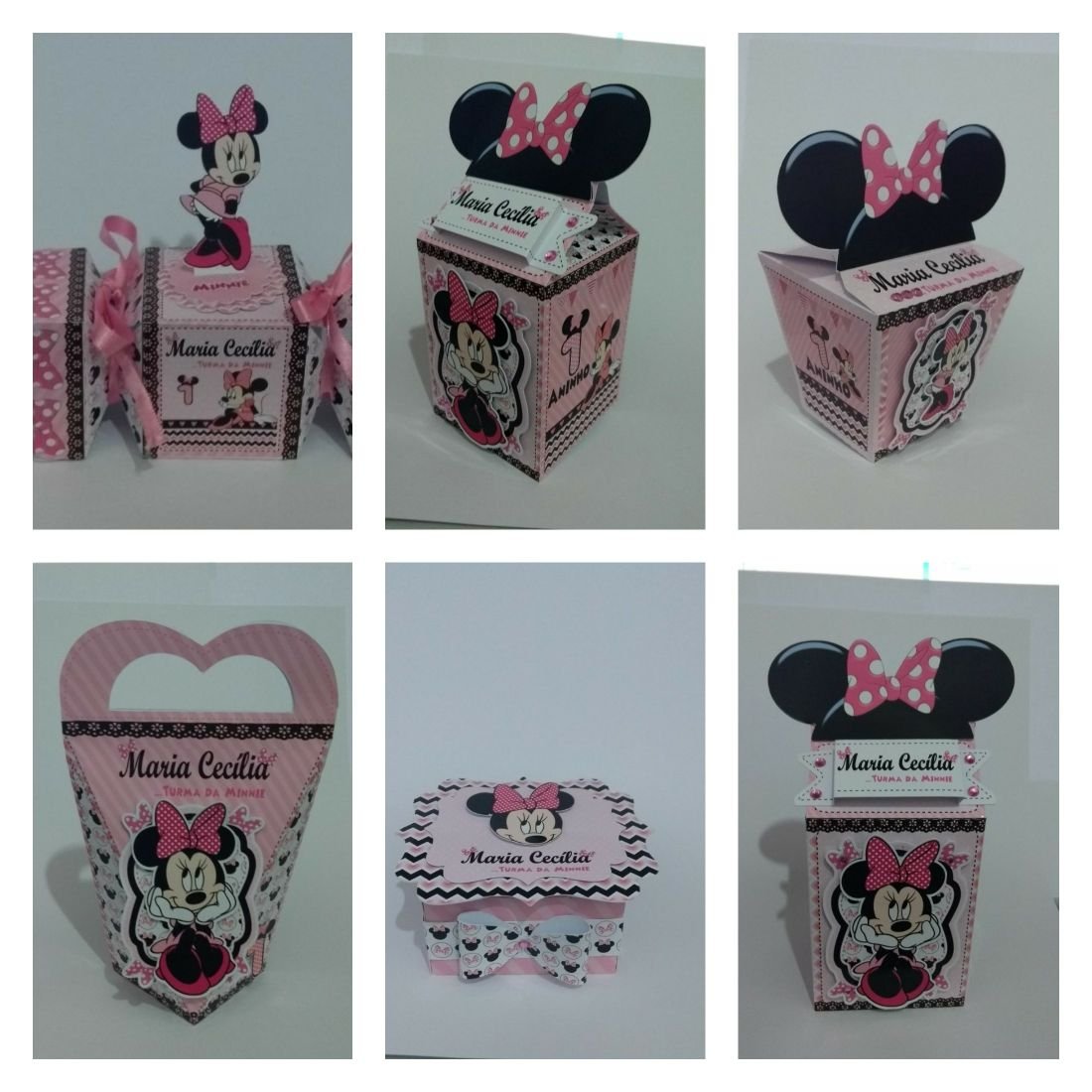 MINNIE 23 Arquivo de Corte Minnie Rosa 23 - Imagem 1