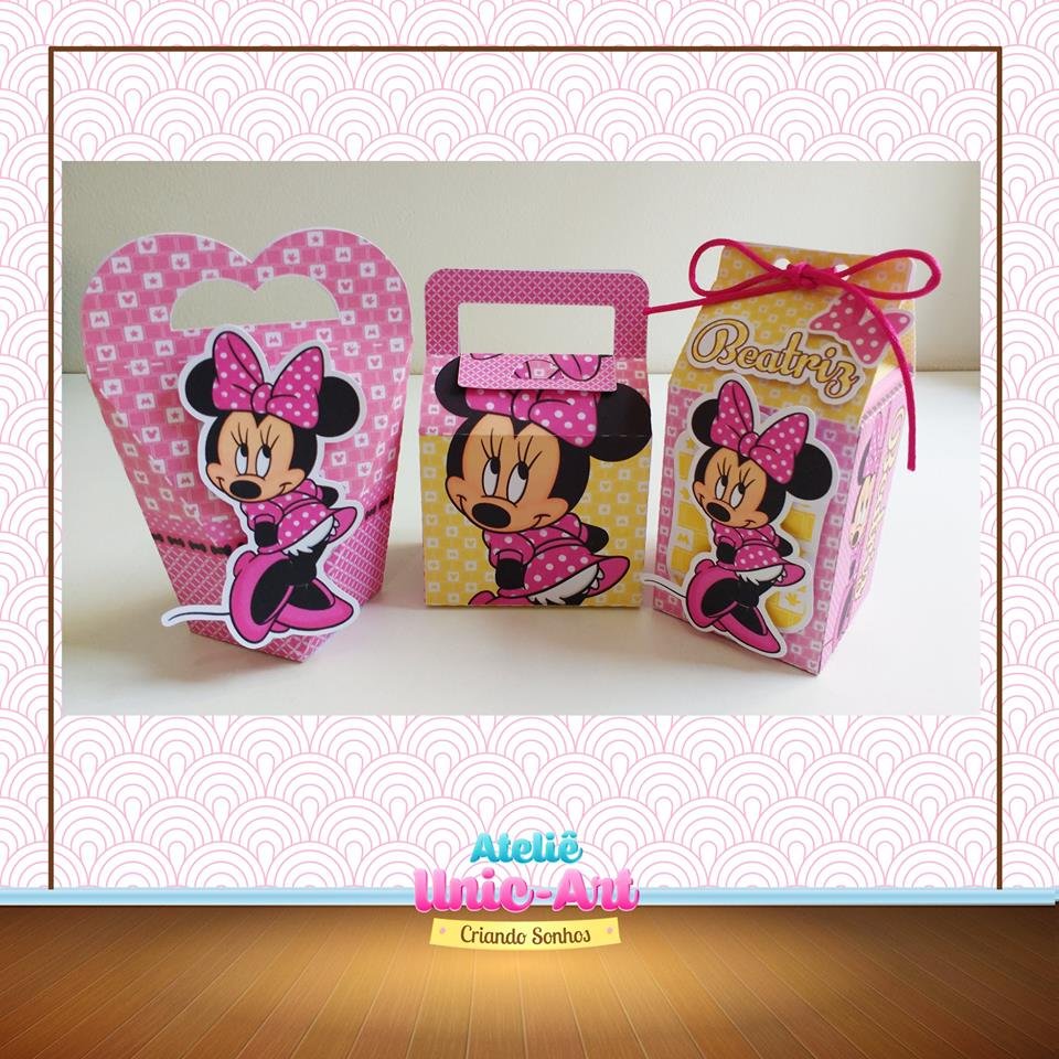 MINNIE 31 Arquivo de Corte Minnie Rosa 31 - Imagem 1