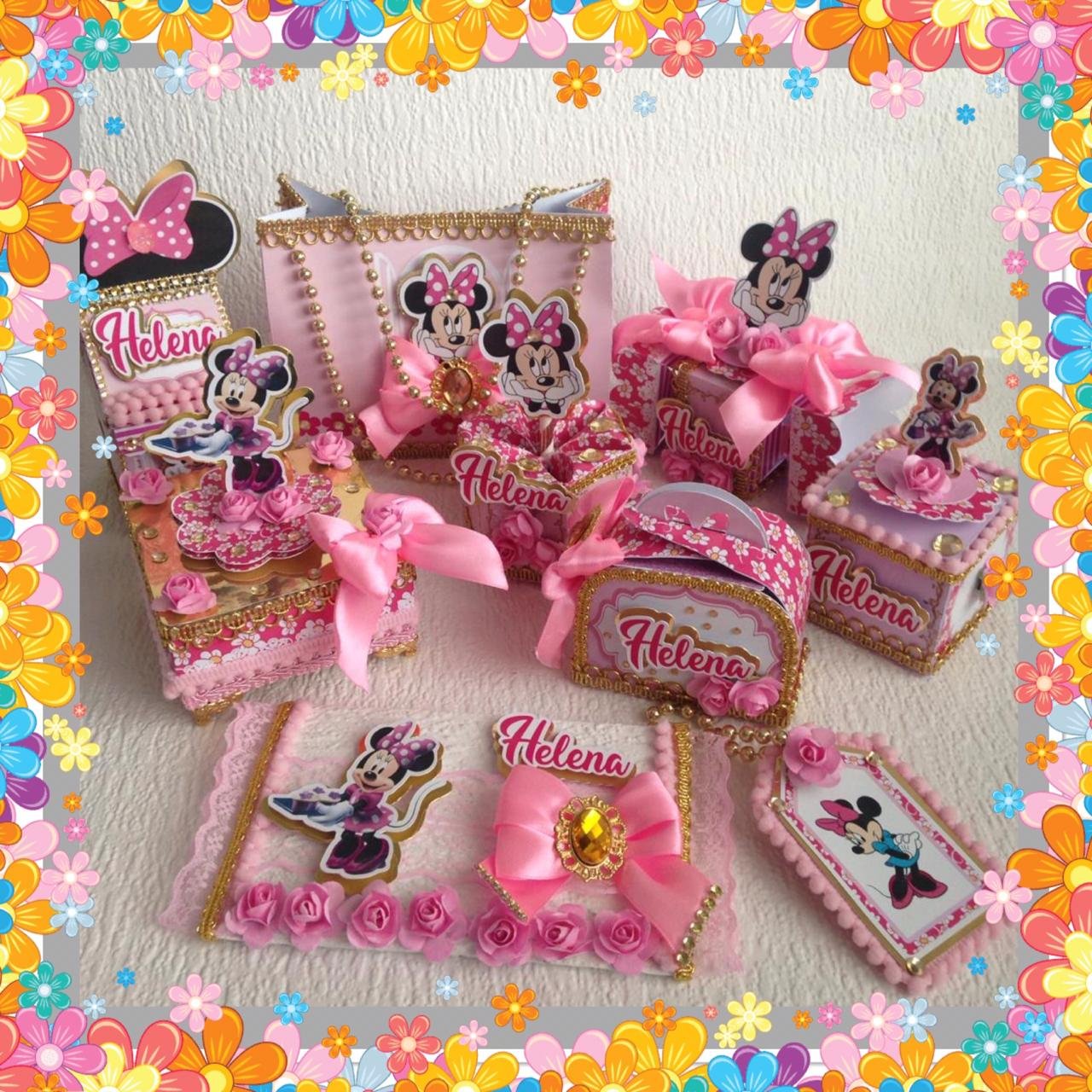 MINNIE 66 Arquivo de Corte Minnie Rosa 66 - Imagem 1
