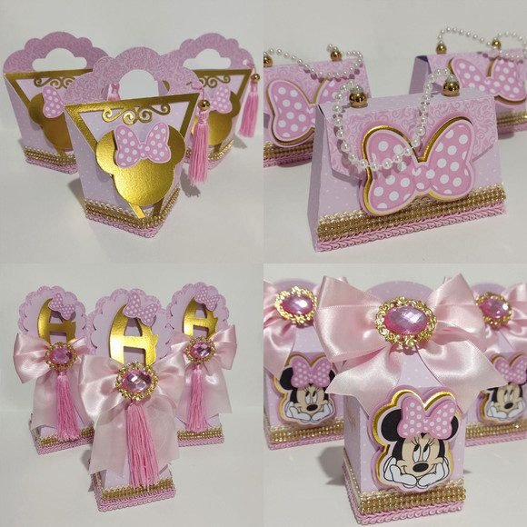 MINNIE 81 Arquivo de Corte Minnie Rosa 81 - Imagem 1