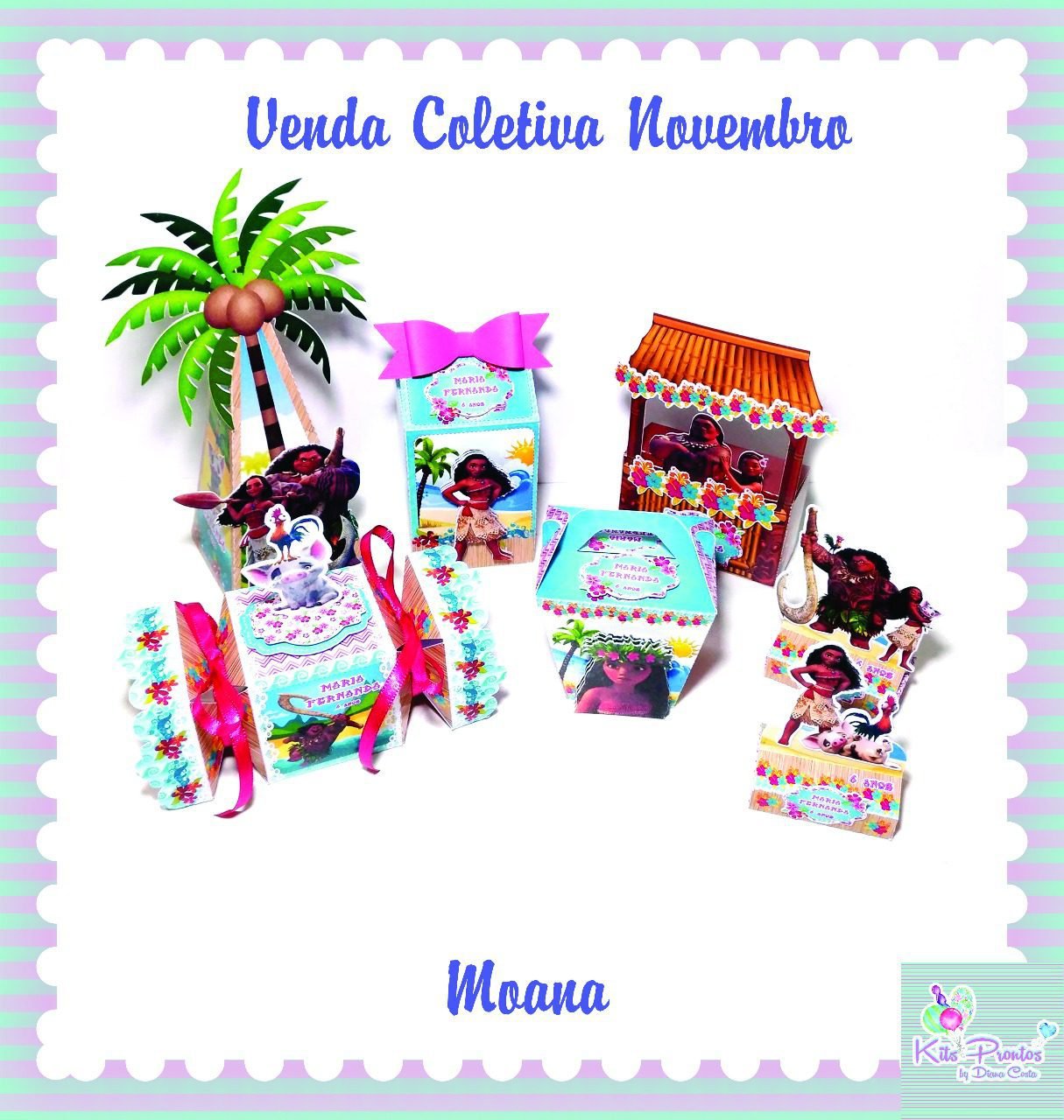 MOANA 5 Arquivo de corte Moana 5 - Imagem 1