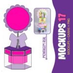 Arquivo de Corte Centro de Mesa Mockups 17