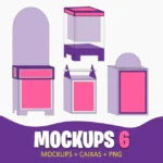 Arquivo de Corte Caixas Acetato Mockups 6