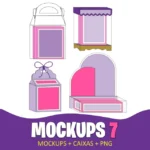 Arquivo de Corte Caixas Acetato Mockups 7