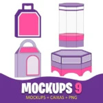 Arquivo de Corte Caixas Mockups 09