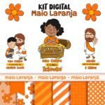 Kit Digital Maio Laranja