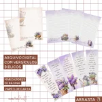 Kit Digital Marcadores de Página com Versículos Bíblicos