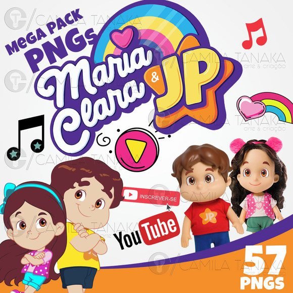 Maria Clara e JP Kit Digital Maria Clara e JP 1 - Imagem 1