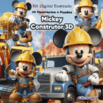Kit Digital Mickey Construtor