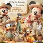 Kit Digital Mickey Fazendinha