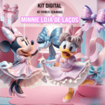 Kit Digital Minnie e Margarida Loja de Laços