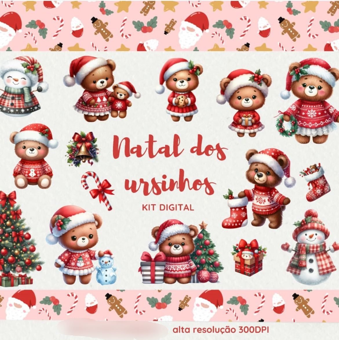 NATAL DOS URSINHOS Kit Digital NATAL DOS URSINHOS - Imagem 1