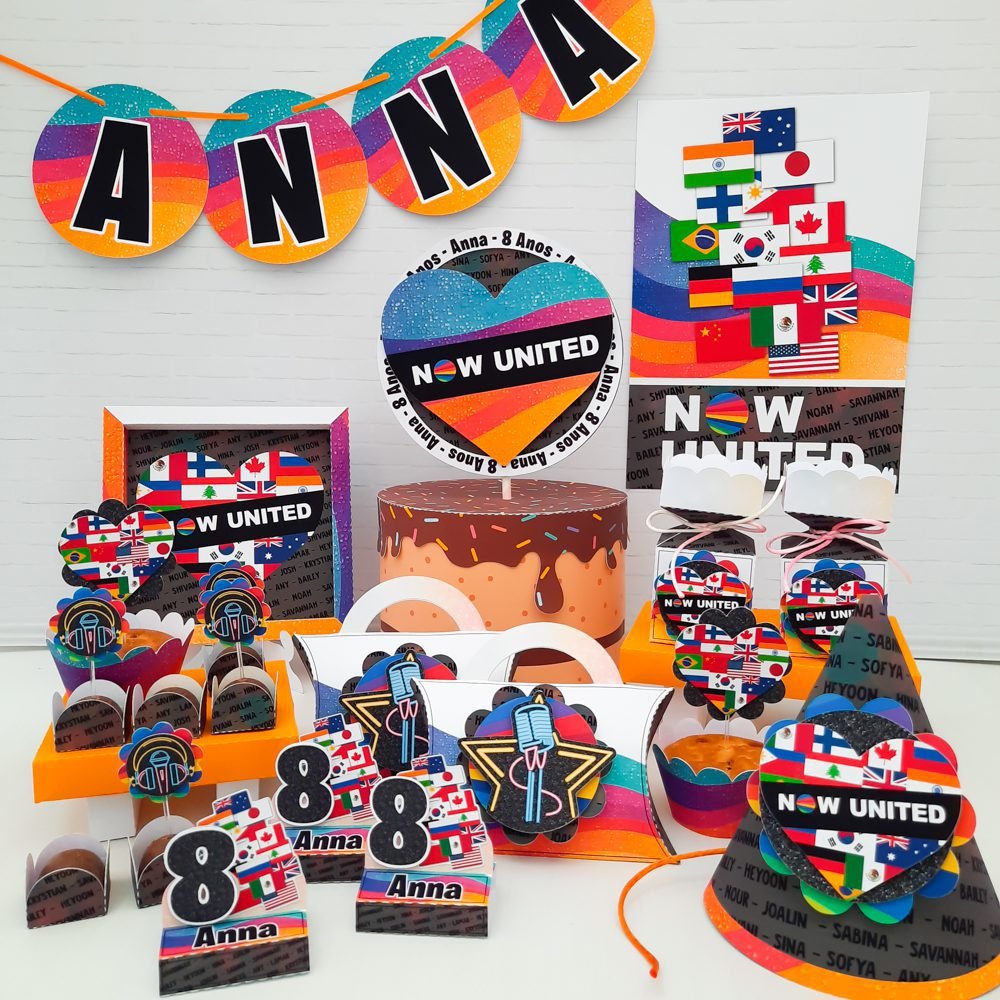 NOW UNITED 2 Arquivo de Corte Now United 2 - Imagem 1