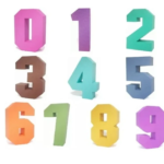 Arquivo de Corte Numeros 3D Quadrados