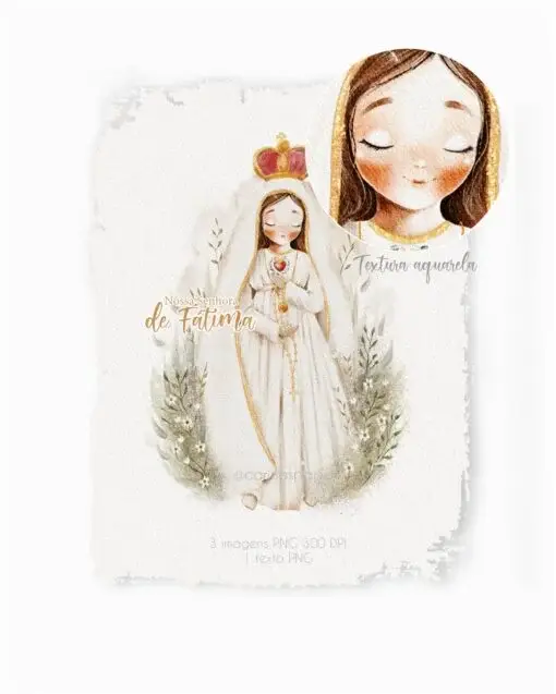 Nossa Senhora DE FÁTIMA Kit Digital Nossa Senhora DE FÁTIMA - Imagem 1