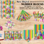 Arquivo de corte Number Blocks 1