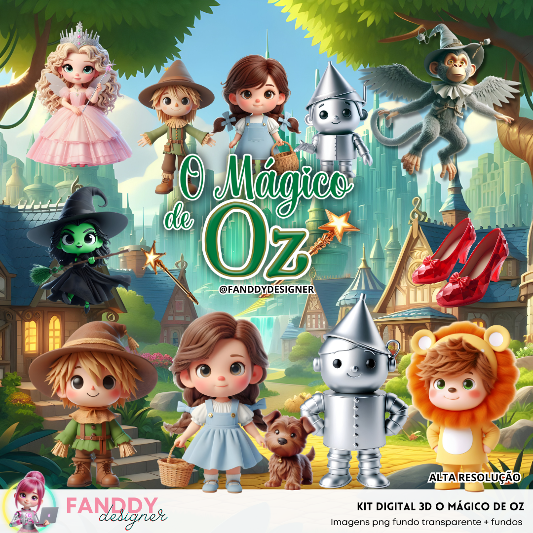 O MÁGICO DE OZ Kit Digital O MÁGICO DE OZ - Imagem 1