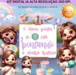Kit Digital O Maior Pintor do Mundo Candy