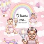 Kit Digital O TEMPO VOA  FEMININO