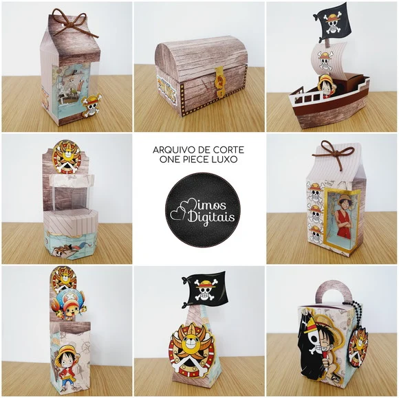 ONE PIECE 8 Arquivo de corte One Piece 8 - Imagem 1