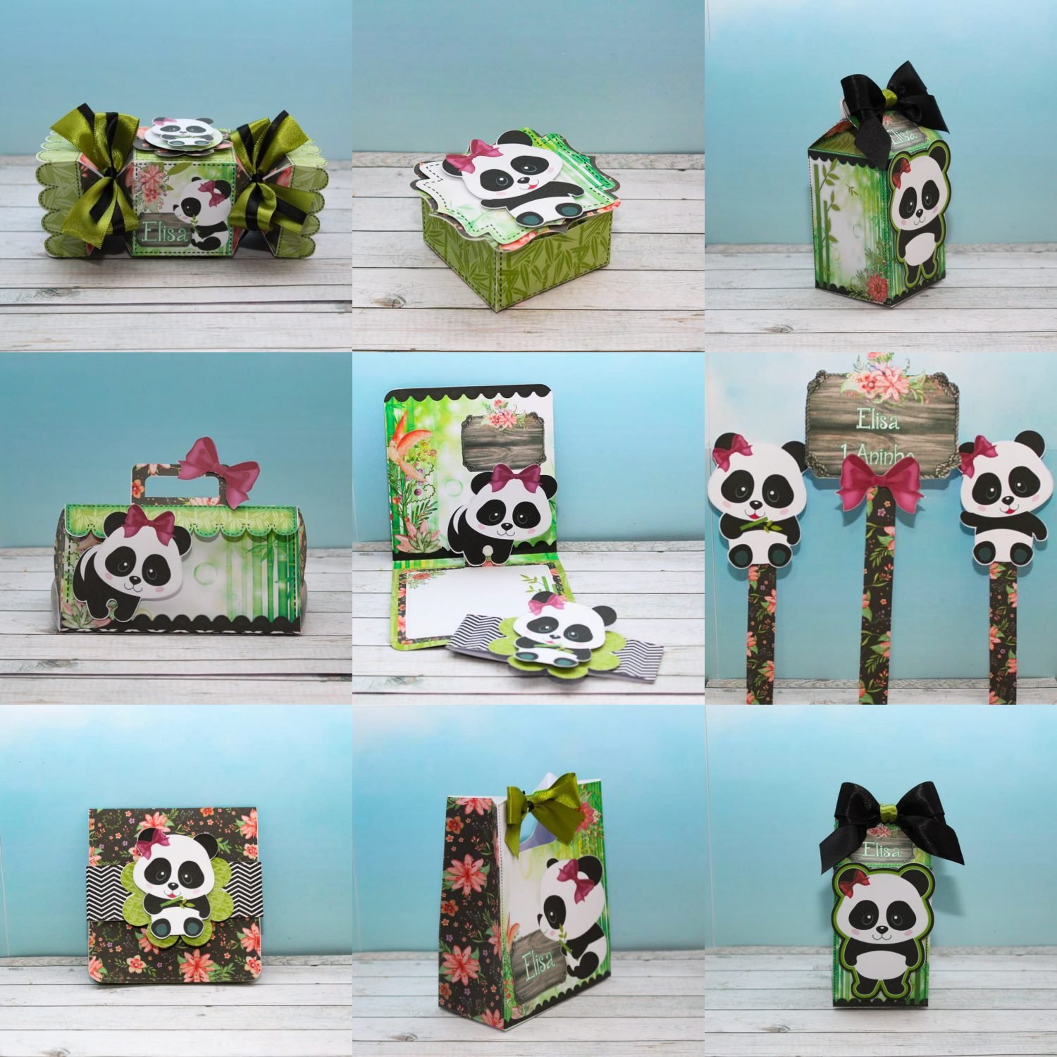 PANDA 13 Arquivo de Corte Panda 13 - Imagem 1