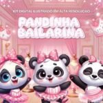 Kit Digital PANDINHA BAILARINA